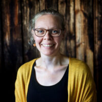 Porträtt på Linda till Sätergläntan Porträtt på Linda till Sätergläntan