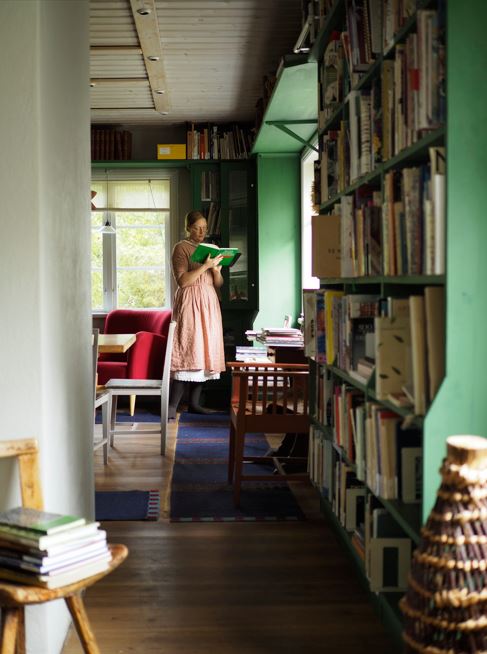 Sätergläntans Bibliotek - foto Karin Edlund